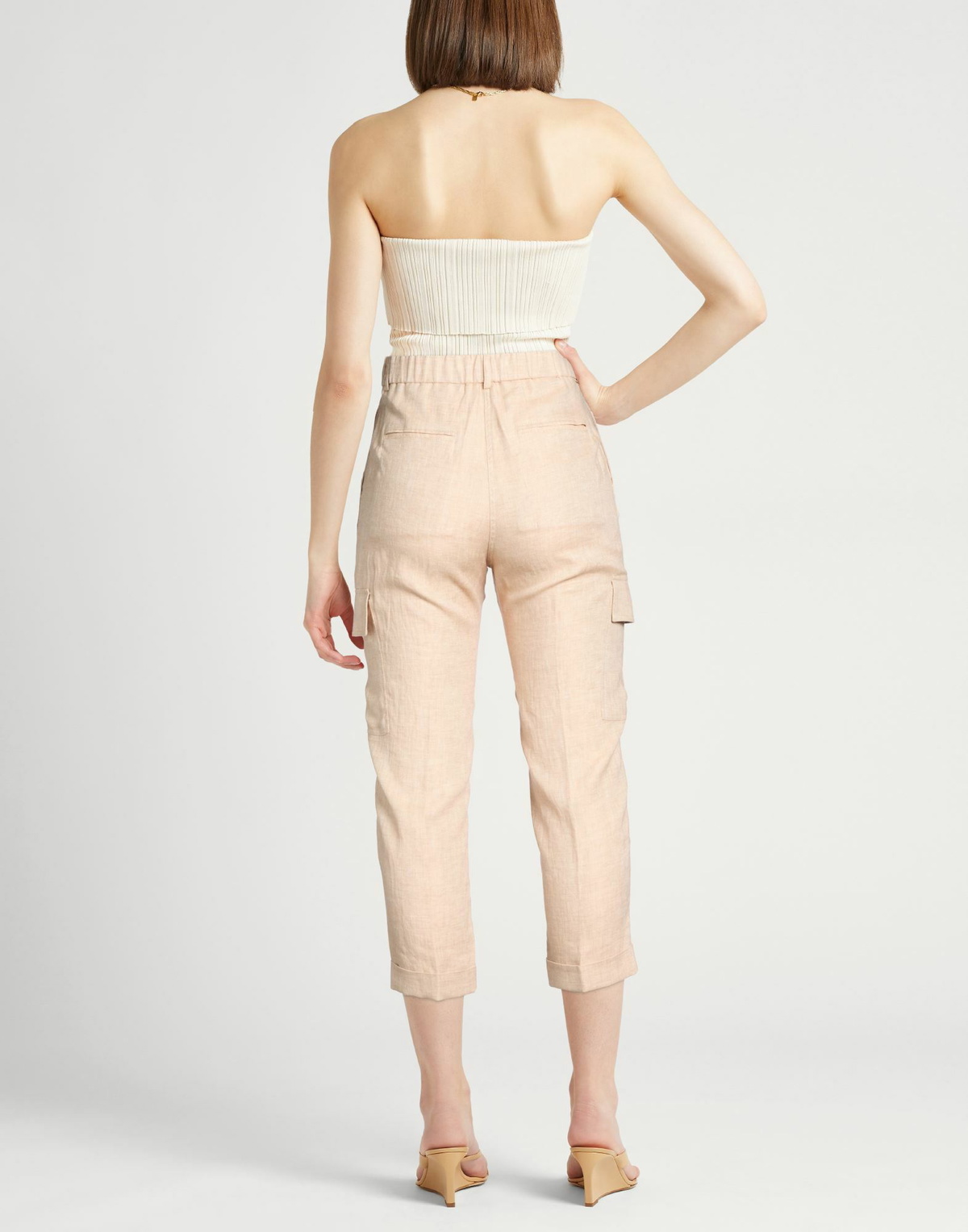 Peserico Womens Pants Sand