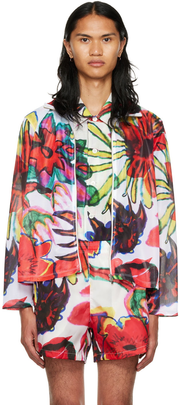 Our Legacy Multicolor Floral Sweater Our Legacy