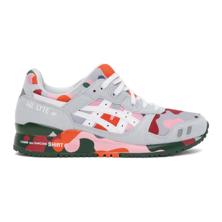 Photo: Comme des Garcons Shirt Multicolor Asics Edition GEL- Lyte III Sneakers