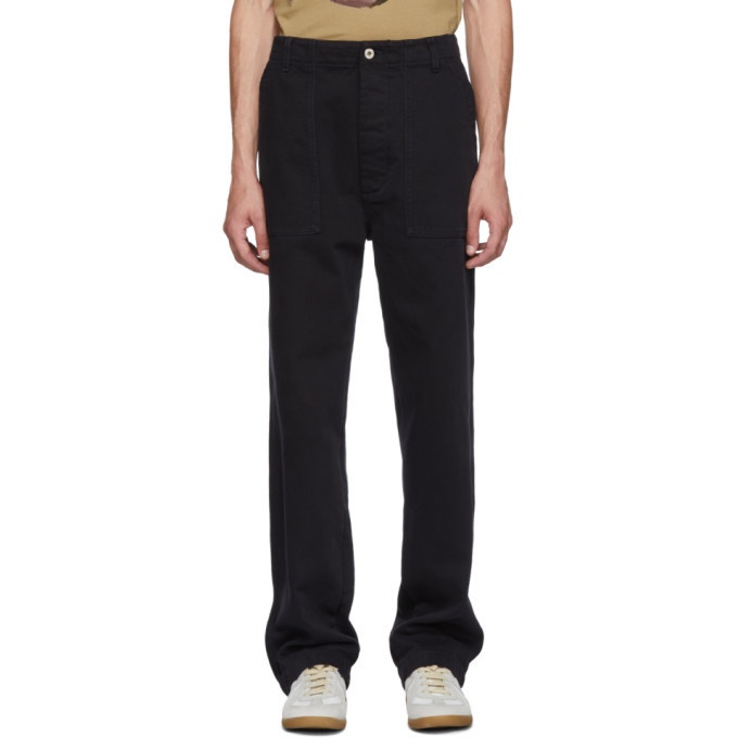 Photo: Loewe Navy Patch Pocket Trousers