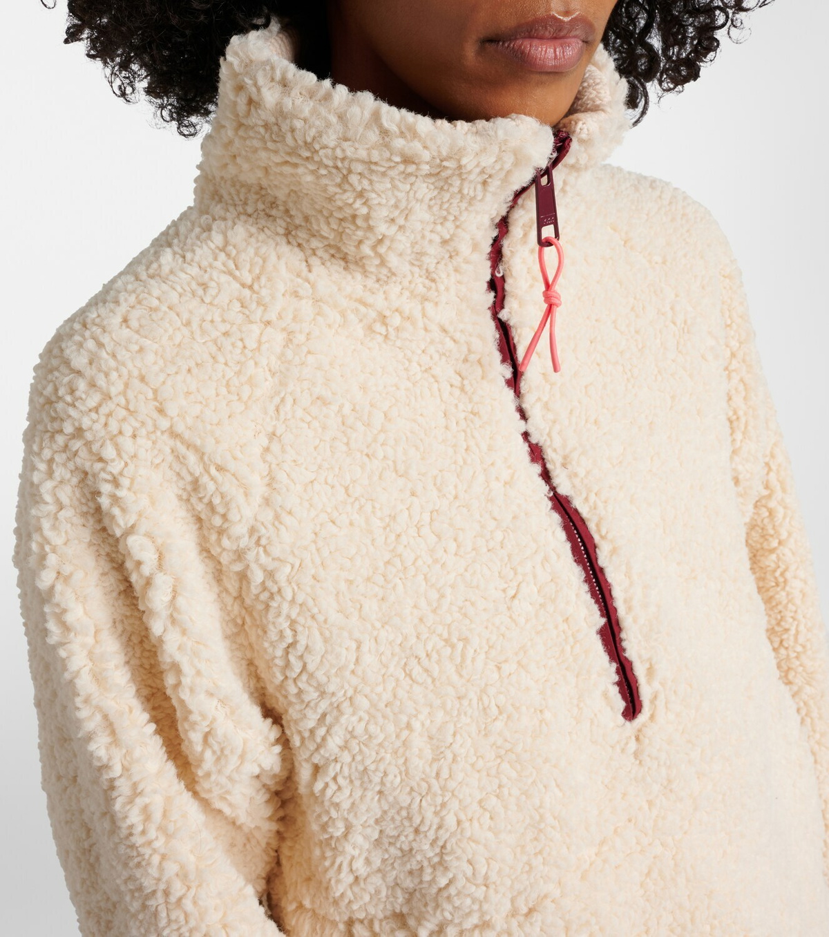 The Upside Harlow half-zip top