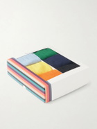 Paul Smith - Pack of Six Cotton-Blend Socks