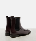 Max Mara Mirto leather Chelsea boots