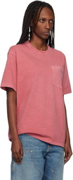 Carhartt Work In Progress Red Torion Pocket T-shirt