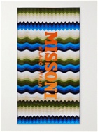 Missoni - Logo-Intarsia Cotton-Terry Beach Towel