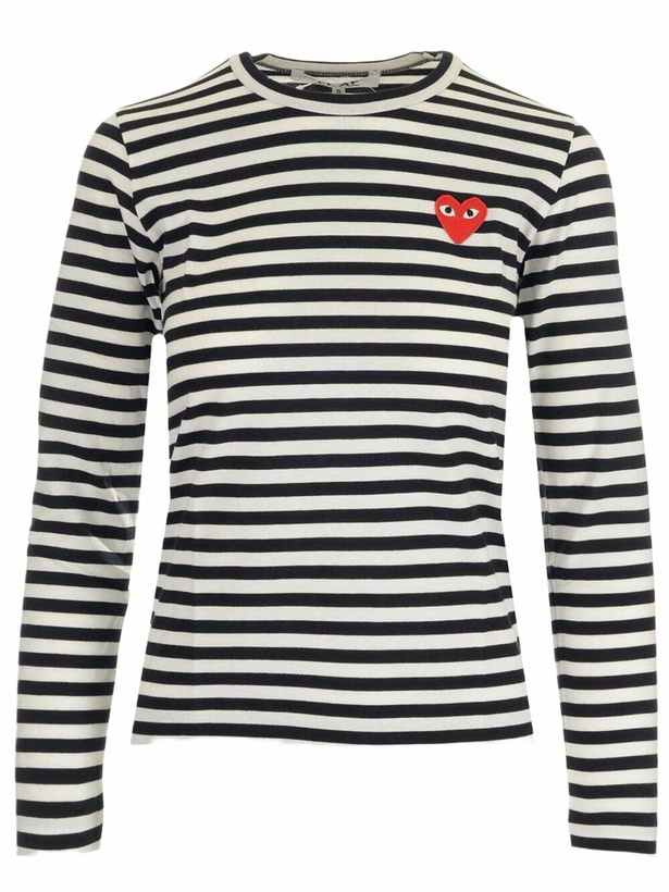 Photo: Comme des Garçons Play Striped T-shirt