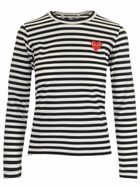 Comme des Garçons Play Striped T-shirt