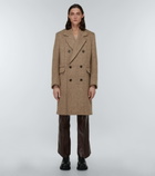 Bottega Veneta - Double-face wool chevron coat