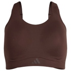 Adidas Women's Sports Bra in Aurora Coffee