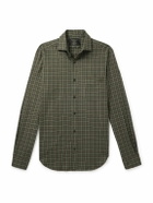 Purdey - Checked Cotton Shirt - Green