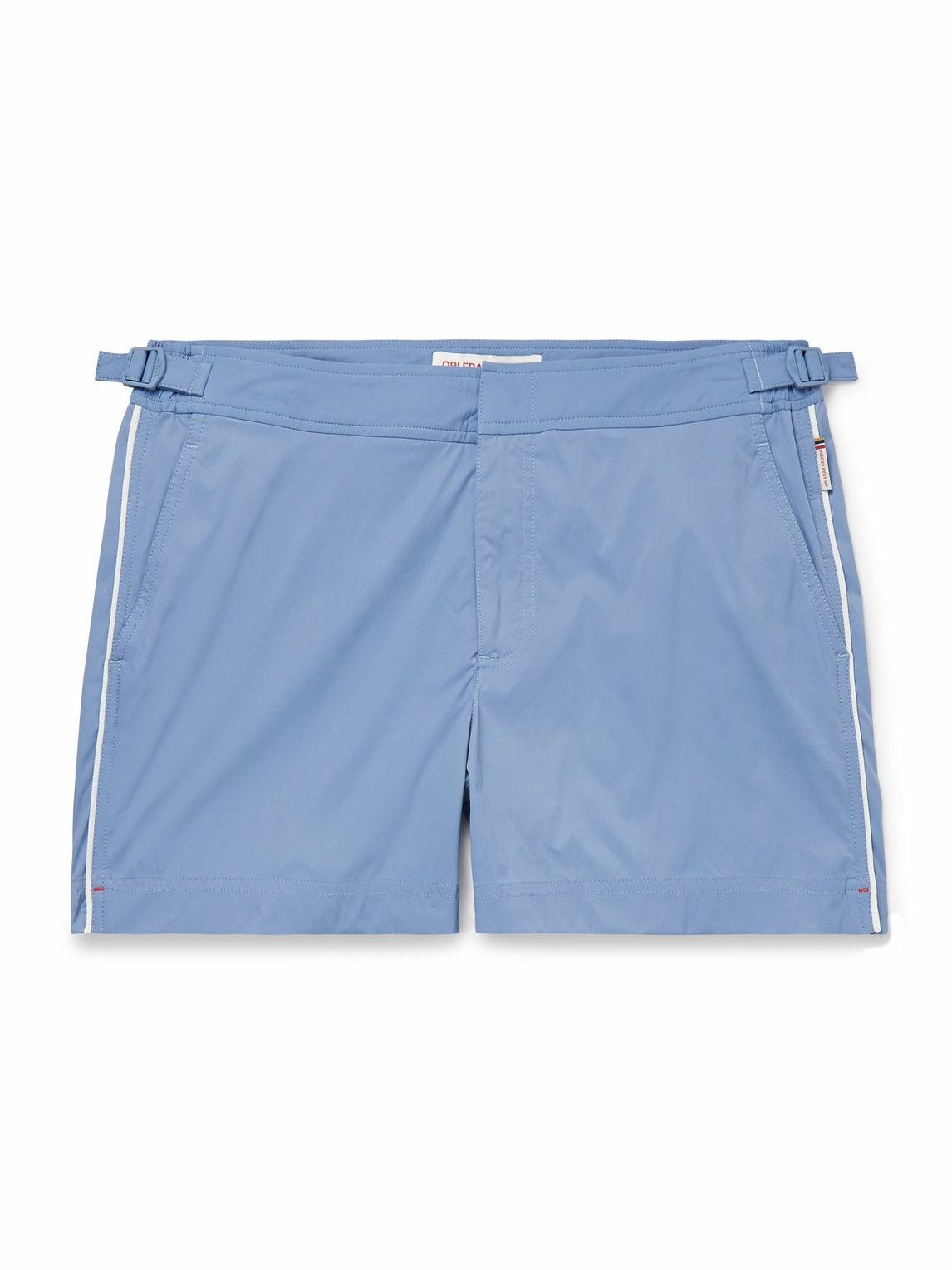 Photo: Orlebar Brown - Setter Slim-Fit Short-Length Swim Shorts - Blue