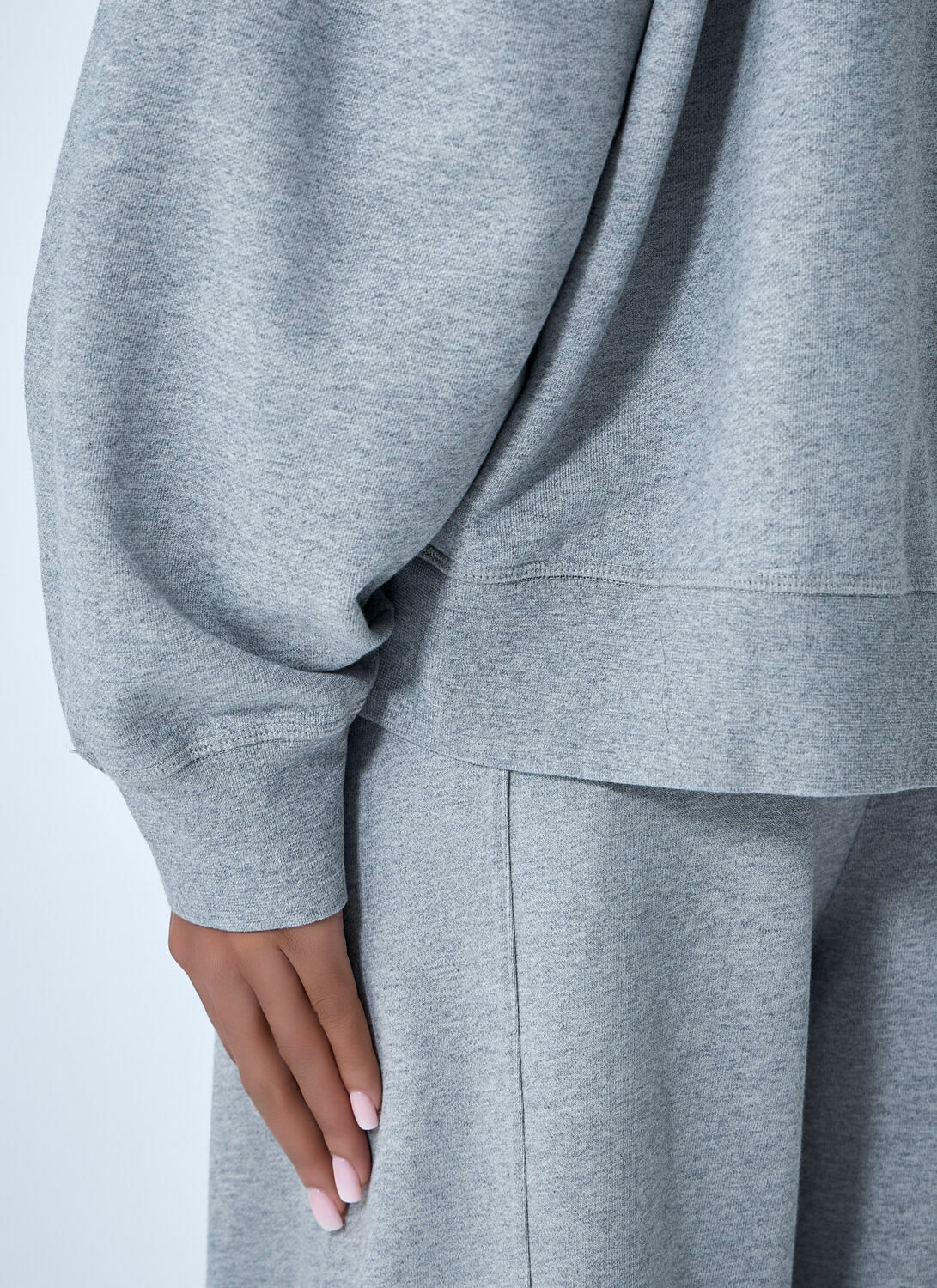 GANNI Half-Zip Sweatshirt