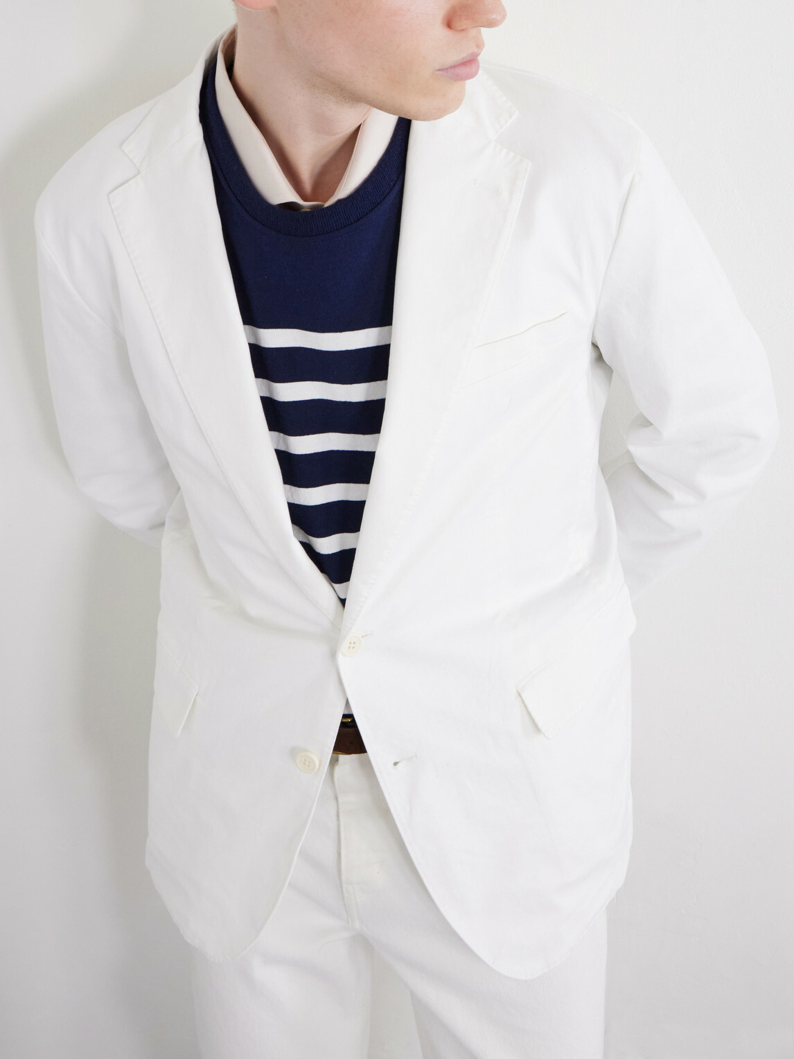Polo Ralph Lauren - Cotton-Blend Blazer - White