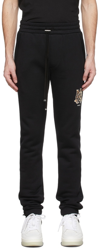 Photo: AMIRI Black Lunar New Year 'MA' Lounge Pants