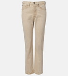 Khaite Finley cropped straight jeans
