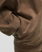 Rotate Birger Christensen Oversized Sweat Hoodie Brown - Womens - Hoodies/Zippers