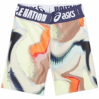P.E Nation Women's x Asics Kaizen Bike Short in Active Print