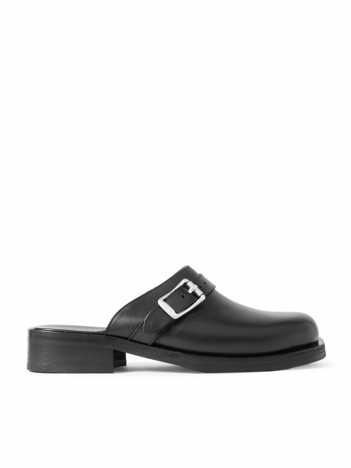 Our Legacy - Camion Leather Mules - Black