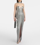 Maria Lucia Hohan Tonia cutout silk tulle gown