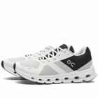 ON Men's Cloudrunner Sneakers in Glacier/Black