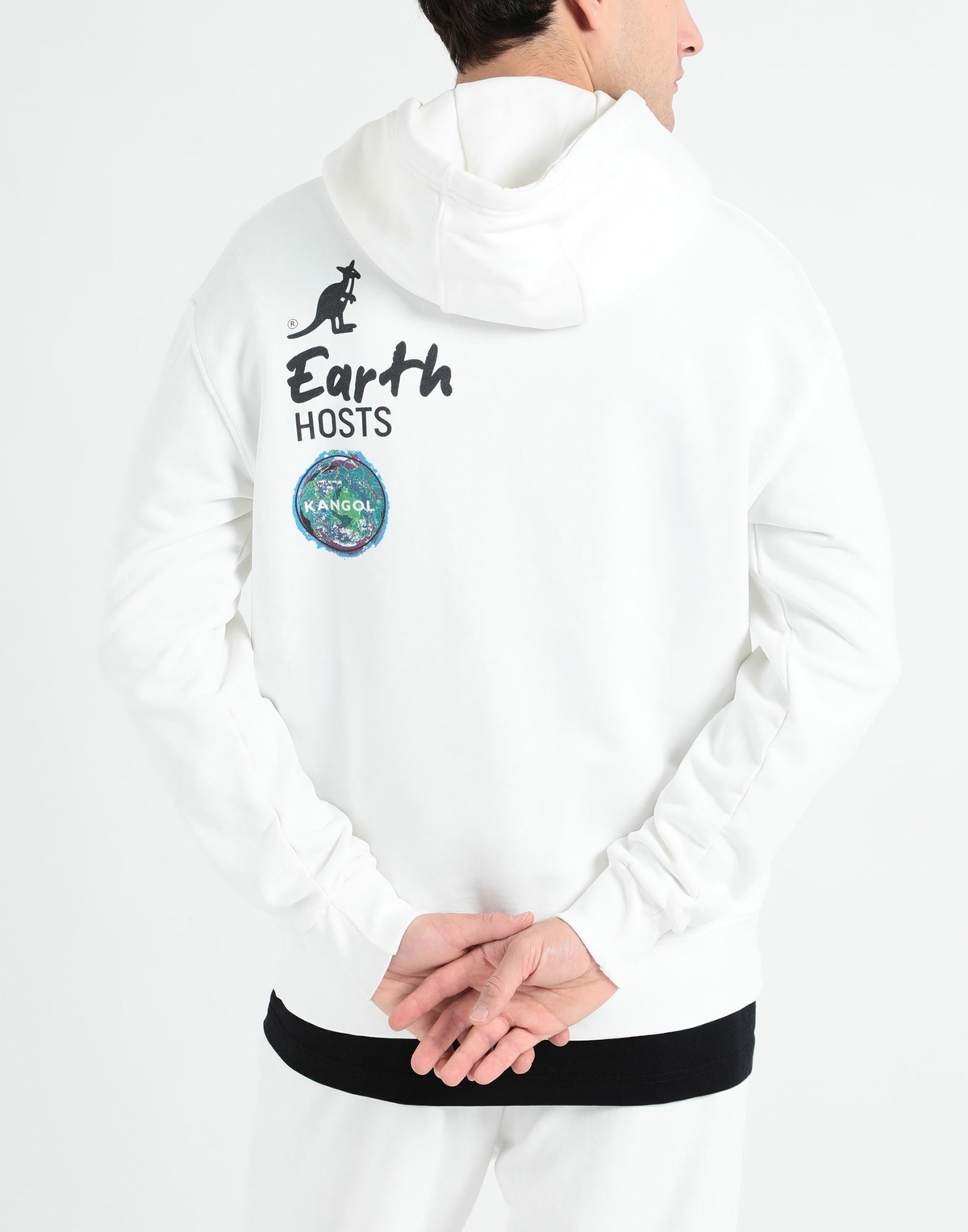 Kangol Mens Sweatshirt in Off white