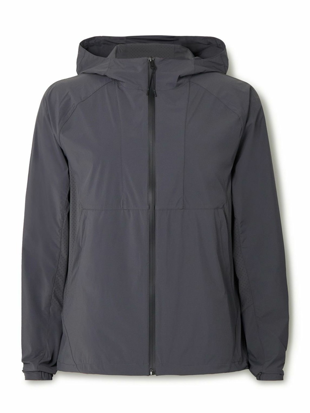 Photo: Orlebar Brown - Boitel Shell Hooded Jacket - Gray