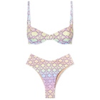 Oceanus Women's Pamela Bikini in Multi