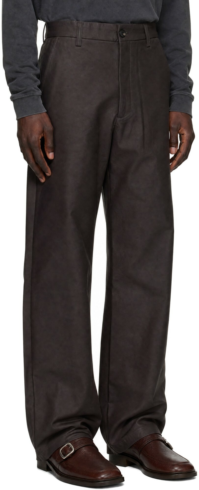 colbo Purple Chino Trousers