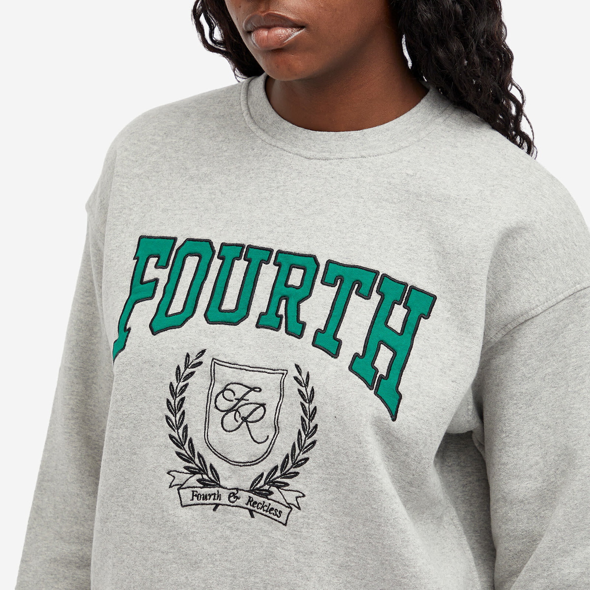 4th & Reckless Women's Arlo Sweatshirt in Grey