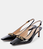 Tom Ford Whitney 55 patent leather slingback pumps