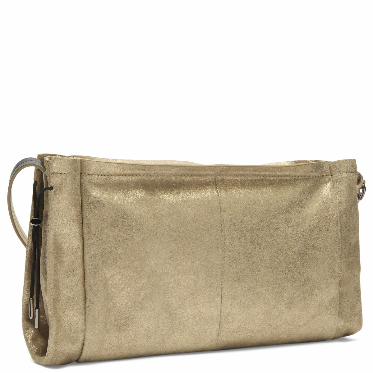 Maison Margiela Women's Horizontal Baguette Bag in Cream Gold 