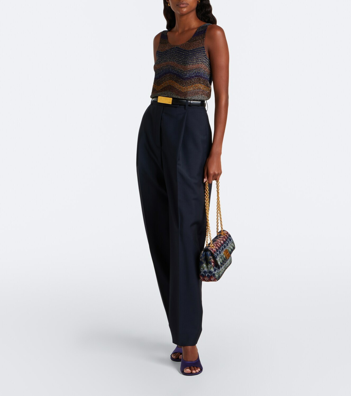 Missoni Small lace shoulder bag