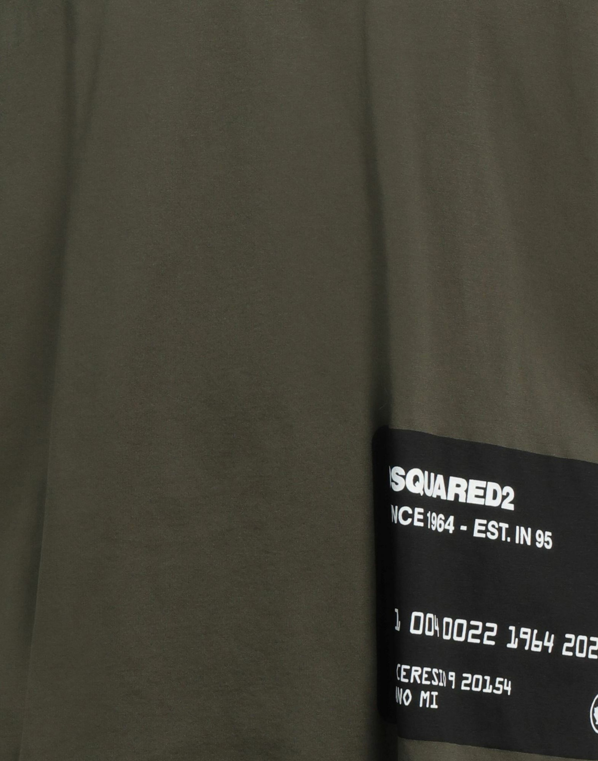 Dsquared2 Mens T-shirt Military in Green