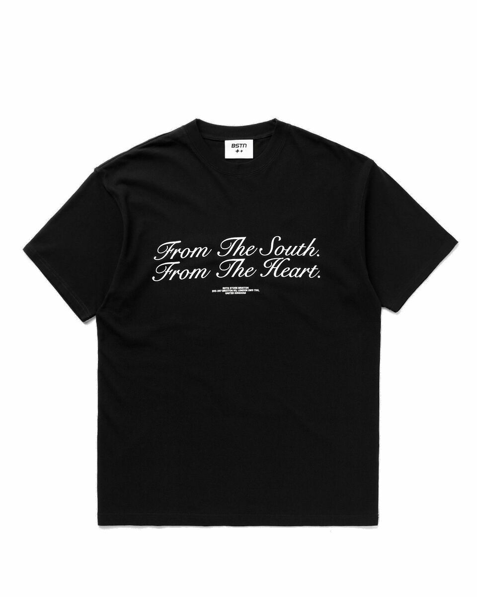 Photo: Bstn Brand From The South From The Heart Tee Black - Mens - Shortsleeves