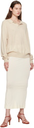 ÉTERNE Off-White Brady Sweater