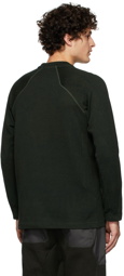 BYBORRE Green Long Sleeve Knit T-Shirt