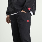 The North Face Men's Red Box Nylon Belted Trousers in Tnf Black