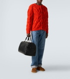 Bottega Veneta Intrecciato leather duffel bag
