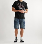 Neighborhood - Denim Cargo Shorts - Blue