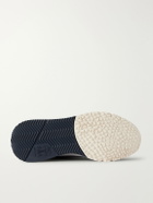 Brunello Cucinelli - Leather and Suede Sneakers - Blue