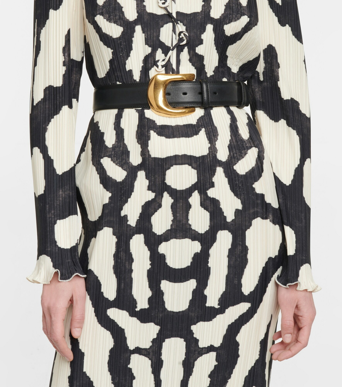 Altuzarra - Brass leather belt