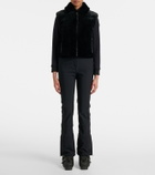 Fusalp Piagina faux fur zip-up vest