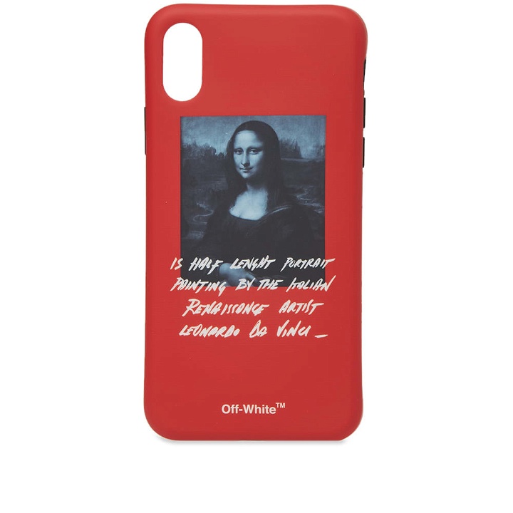 Photo: Off-White Mona Lisa iPhone X Cover