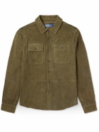 Polo Ralph Lauren - Suede Overshirt - Green