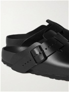 RICK OWENS - Birkenstock Boston Leather Sandals - Black