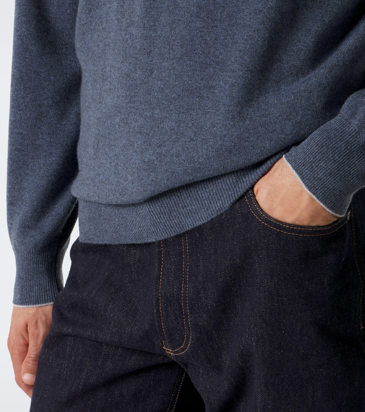 Brunello Cucinelli Cashmere half-zip sweater