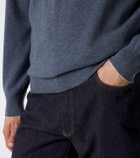 Brunello Cucinelli Cashmere half-zip sweater