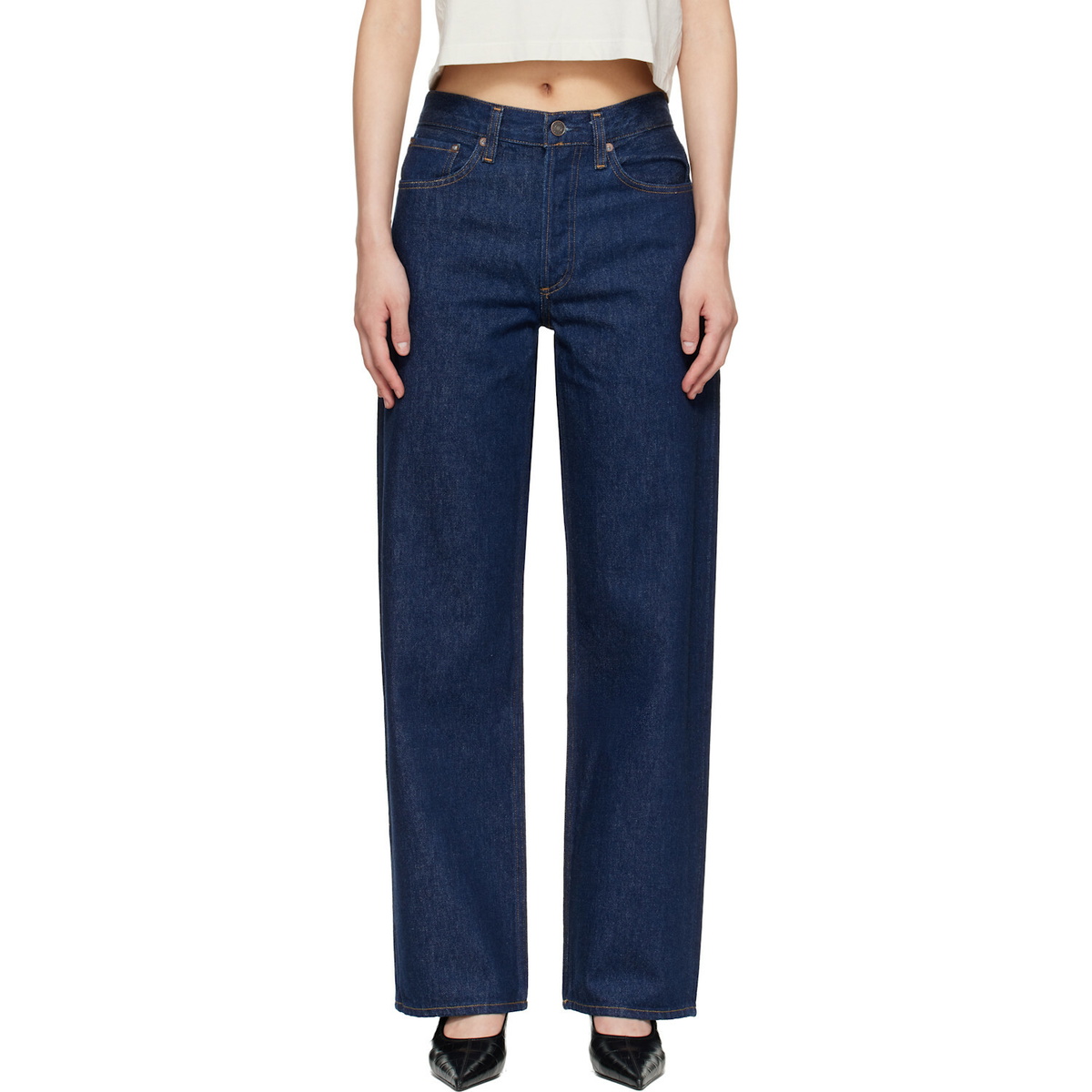 AGOLDE Navy Arc 32 Jeans