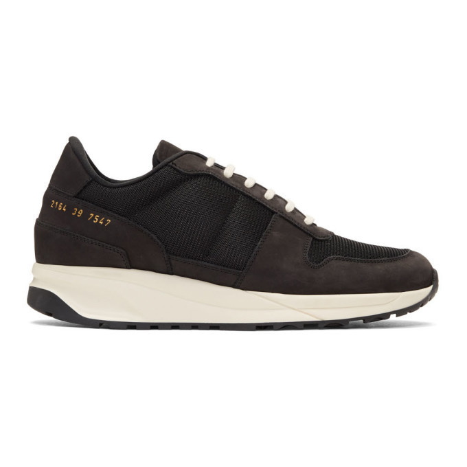 Photo: Common Projects Black Track Vintage Low Sneakers