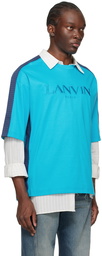 Lanvin Blue Side Curb T-Shirt